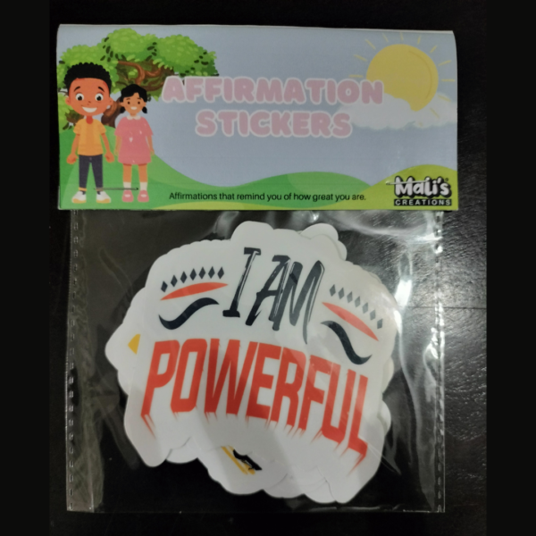 Affirmation Sticker Powerful